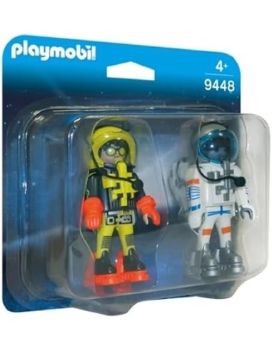 9448 PLAYMOBIL DÚO PACK ASTRONAUTAS