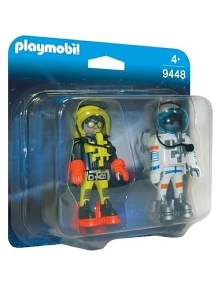 9448 PLAYMOBIL DÚO PACK ASTRONAUTAS
