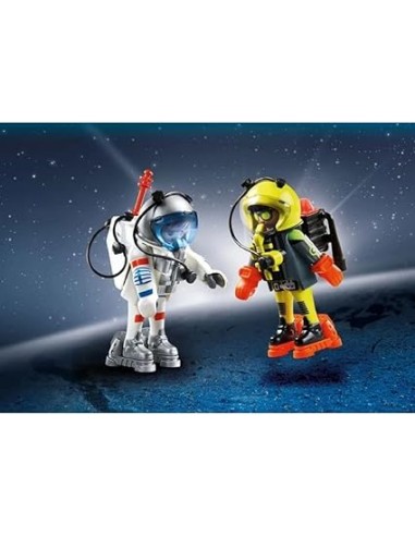 9448 PLAYMOBIL DÚO PACK ASTRONAUTAS
