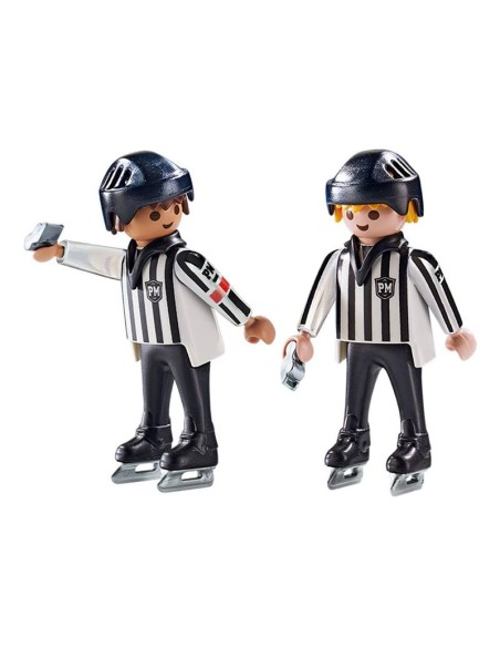 6191 PLAYMOBIL DÚO PACK SPORTS & ACTION ÁRBITROS DE HOCKEY SOBRE HIELO