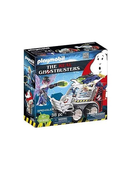 9386 PLAYMOBIL THE REAL GHOSTBUSTERS. SPENGLER CON COCHE