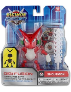 DIGIMON DIGI-FUSION SHOUTMON. BANDAI