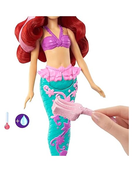 DISNEY PRINCESS ARIEL TOC DE COLOR. MATTEL