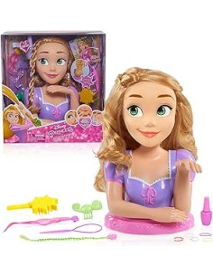 DISNEY PRINCESS DELUXE RAPUNZEL STYLING HEAD. BUSTO PARA...