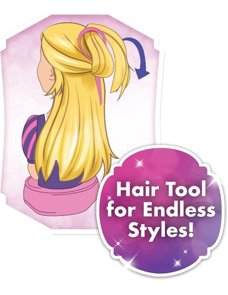 DISNEY PRINCESS DELUXE RAPUNZEL STYLING HEAD. BUSTO PARA PEINAR. FAMOSA