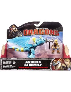 DRAGONS ASTRID & STORMFLY JINETES DE DRAGONES. SPIN MASTER