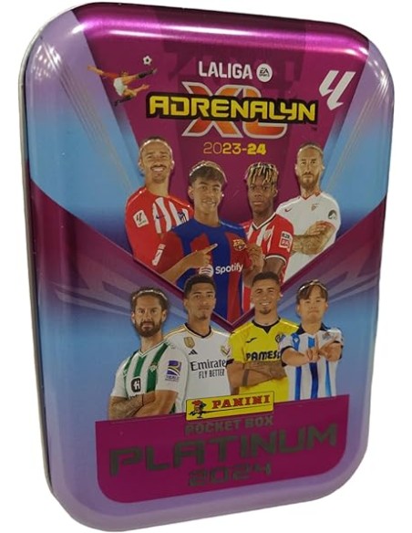 ADRENALYN POCKET BOX PLATINUM LIGA 2023-2024. PANINI.