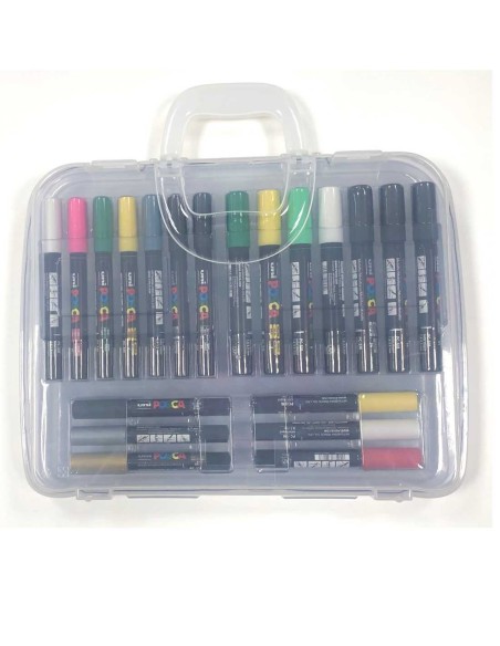 POSCA MALETÍ 20 MARCADORS. UNI