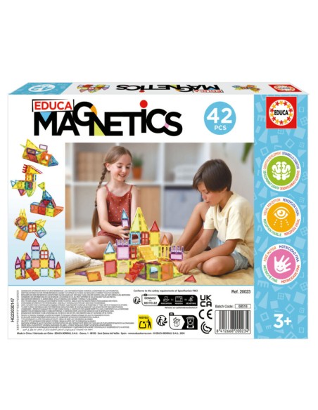EDUCA MAGNETICS 42 PCS. EDUCA