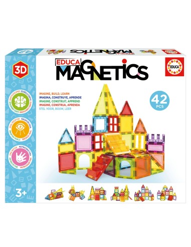 EDUCA MAGNETICS 42 PCS. EDUCA