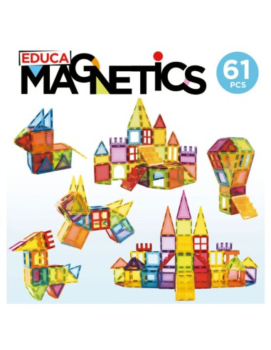 EDUCA MAGNETICS 61 PCS. EDUCA