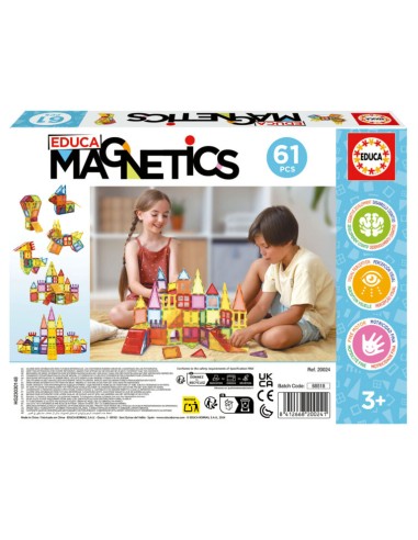 EDUCA MAGNETICS 61 PCS. EDUCA