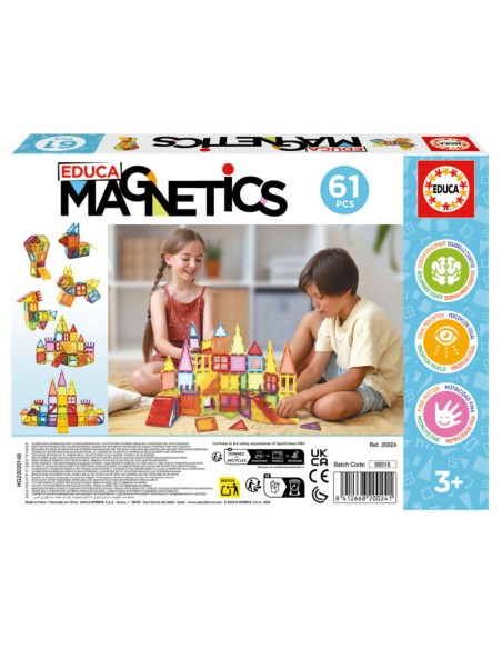 EDUCA MAGNETICS 61 PCS. EDUCA