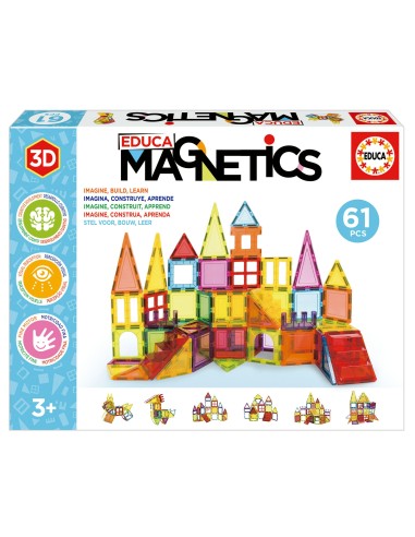 EDUCA MAGNETICS 61 PCS. EDUCA