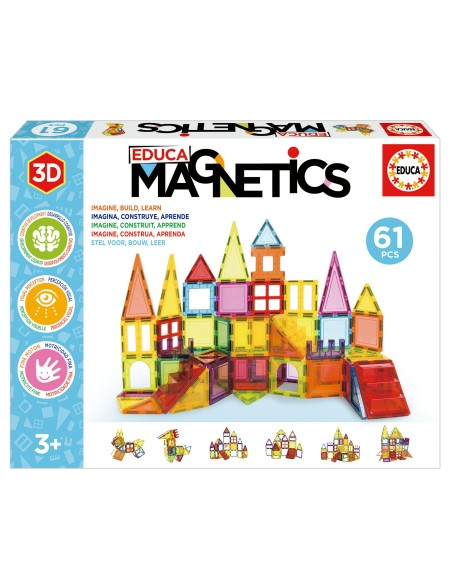 EDUCA MAGNETICS 61 PCS. EDUCA