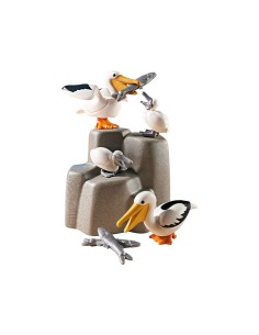 9070 PLAYMOBIL FAMILY FUN FAMÍLIA DE PELICANS 2