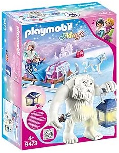 9473 PLAYMOBIL MAGIC TROL DE NEU AMB TRINEU