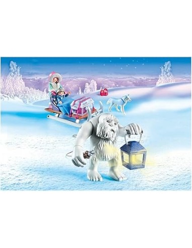 9473 PLAYMOBIL MAGIC TROL DE NEU AMB TRINEU