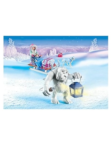 9473 PLAYMOBIL MAGIC TROL DE NIEVE CON TRINEO