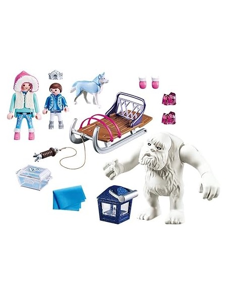 9473 PLAYMOBIL MAGIC TROL DE NIEVE CON TRINEO