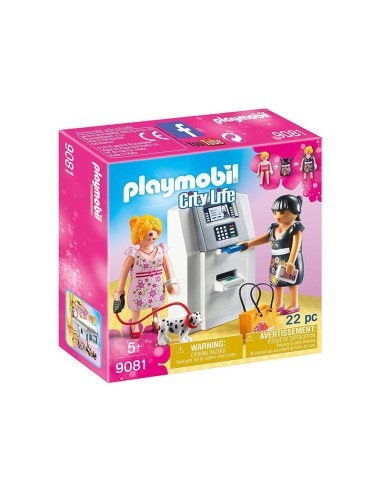 9081PLAYMOBIL CITY LIFE CAJERO AUTOMÁTICO