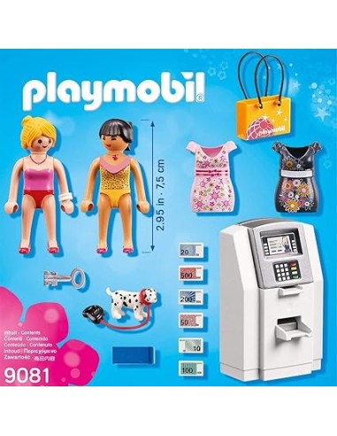 9081PLAYMOBIL CITY LIFE CAJERO AUTOMÁTICO