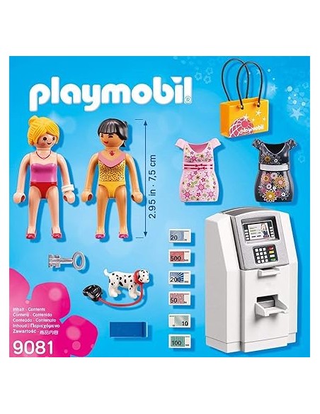 9081PLAYMOBIL CITY LIFE CAJERO AUTOMÁTICO