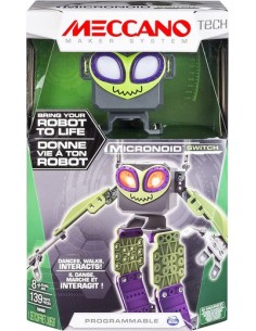 MECCANO ROBOT MICRONOID SOCKET TECH VERD