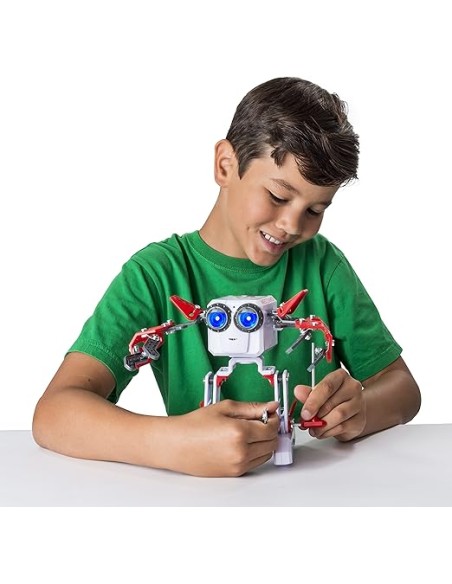 MECCANO ROBOT MICRONOID SOCKET TECH ROJO