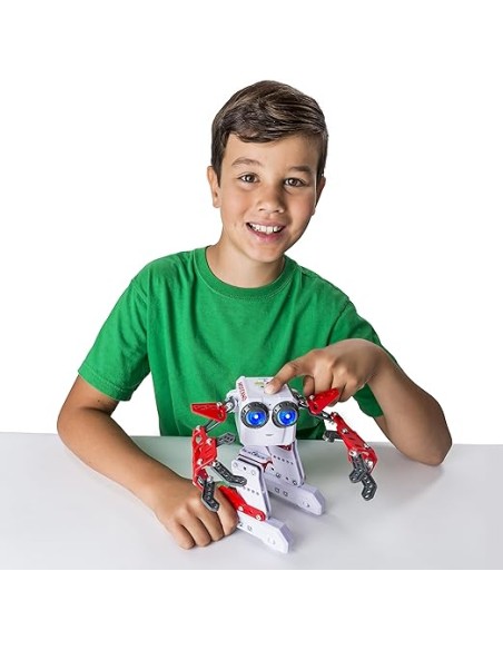 MECCANO ROBOT MICRONOID SOCKET TECH ROJO