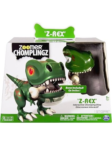 ZOOMER CHOMPLINGZ Z-REX. DINO ROBOT. BIZAK
