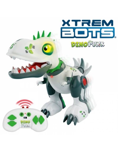 XTREM BOTS CRAZY PETS DINO PUNK. WORLD BRANDS