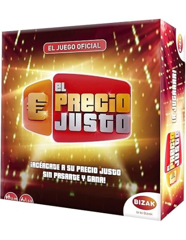 JUEGO DE MESA EL PRECIO JUSTO. BIZAK