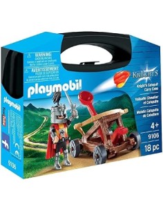 PLAYMOBIL KNIGHTS MALETÍ CATAPULTA DE CAVALLERS