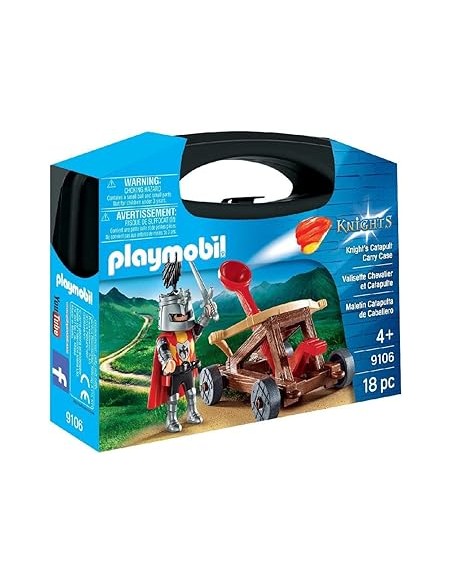 9106 PLAYMOBIL KNIGHTS MALETÍN CATAPULTA DE CABALLEROS