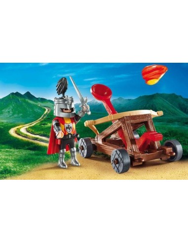 9106 PLAYMOBIL KNIGHTS MALETÍN CATAPULTA DE...