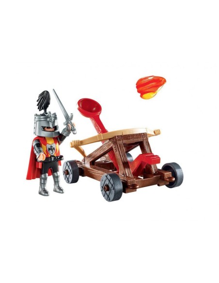 PLAYMOBIL KNIGHTS MALETÍ CATAPULTA DE CAVALLERS