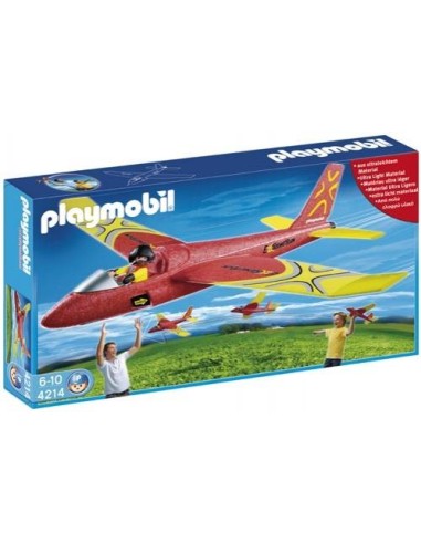 4214 PLAYMOBIL. PLANEADOR EXTREME TEAM.