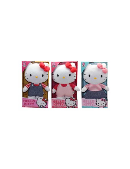 PELUCHE HELLO KITTY 30 CM. SURTIDO. FAMOSA