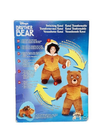 PELUIX GERMÀ ÓS KENAI TRANSFORMABLE. HASBRO