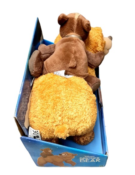 PELUCHE HERMANO OSO  AMIGUITOS KODA Y KENAI . HASBRO.