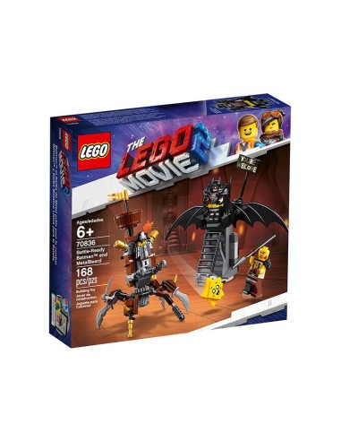 70836 THE LEGO MOVIE 2 BATMAN Y BARBAGRIS...
