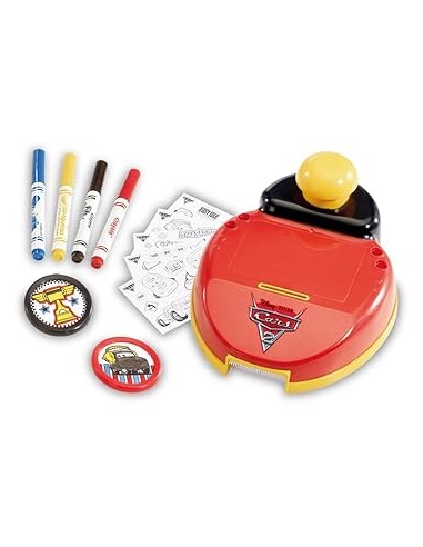 MÁQUINA DE PEGATINAS 3 EN 1 DISNEY CARS. CRAYOLA