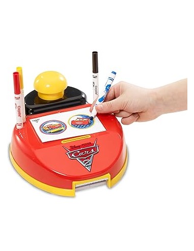 MÁQUINA DE PEGATINAS 3 EN 1 DISNEY CARS. CRAYOLA