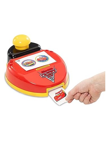 MÁQUINA DE PEGATINAS 3 EN 1 DISNEY CARS. CRAYOLA