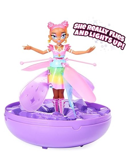 HATCHIMALS CRISTAL FLYERS RAINBOW GLITTER IDOL. SPIN MASTER