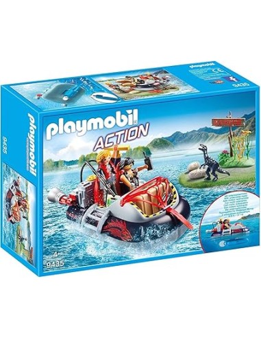 94354 PLAYMOBIL ACTION AERODESLIZADOR CON MOTOR...
