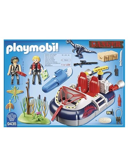 94354 PLAYMOBIL ACTION AERODESLIZADOR CON MOTOR SUBMARINO
