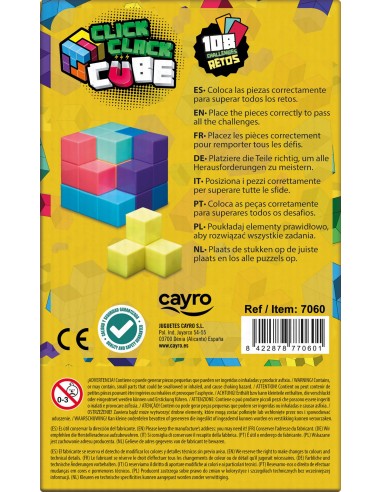 CLICK CLACK CUBE. CAYRO THE GAMES