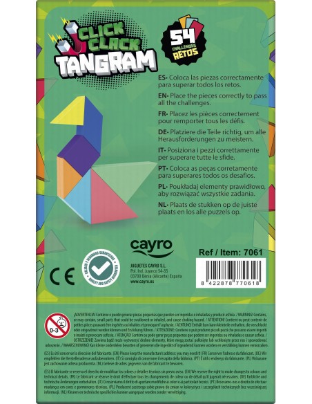 CLICK CLACK TANGRAM. CAYRO